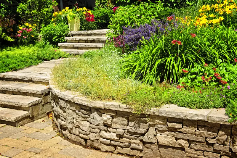 Hardscaping project by B.E.S.T. Outdoors in the NW Chicago area